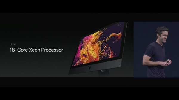 iMac Pro支援最高18核心处理器