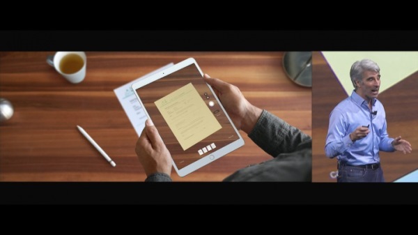 全新iPad Pro增加照相制作PDF功能