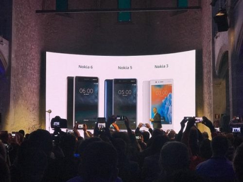 Nokia 3、5、6
