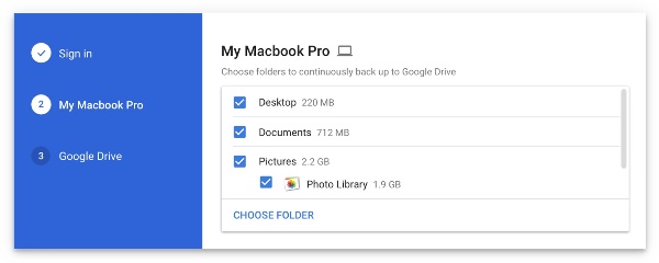 新版Google Drive将能备份用户的整台电脑的资料