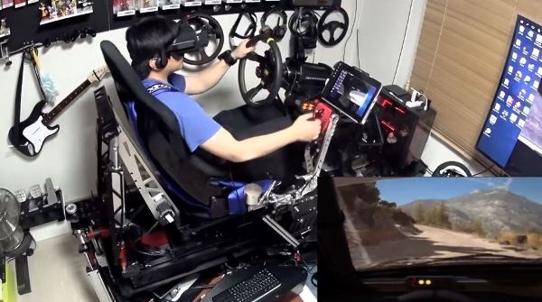 韩国神人花75万元打造VR赛车模拟座椅，体验横跨越野的真实快感！