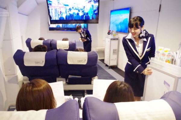 日本热门VR虚拟航空免两千元就能享受头等舱