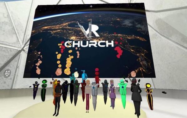 国外推出「VR 教会」礼拜、受洗都能在虚拟世界搞定 