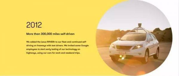 Google 无人驾驶系统的汽车