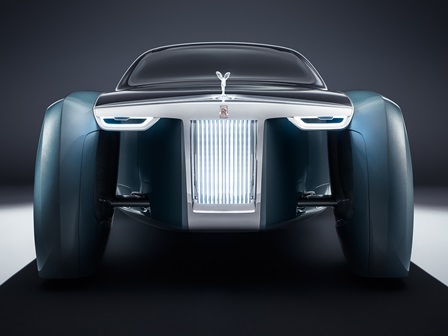 赢咖4注册车中的王者劳斯莱斯推Rolls Royce Vision Next 100概念车